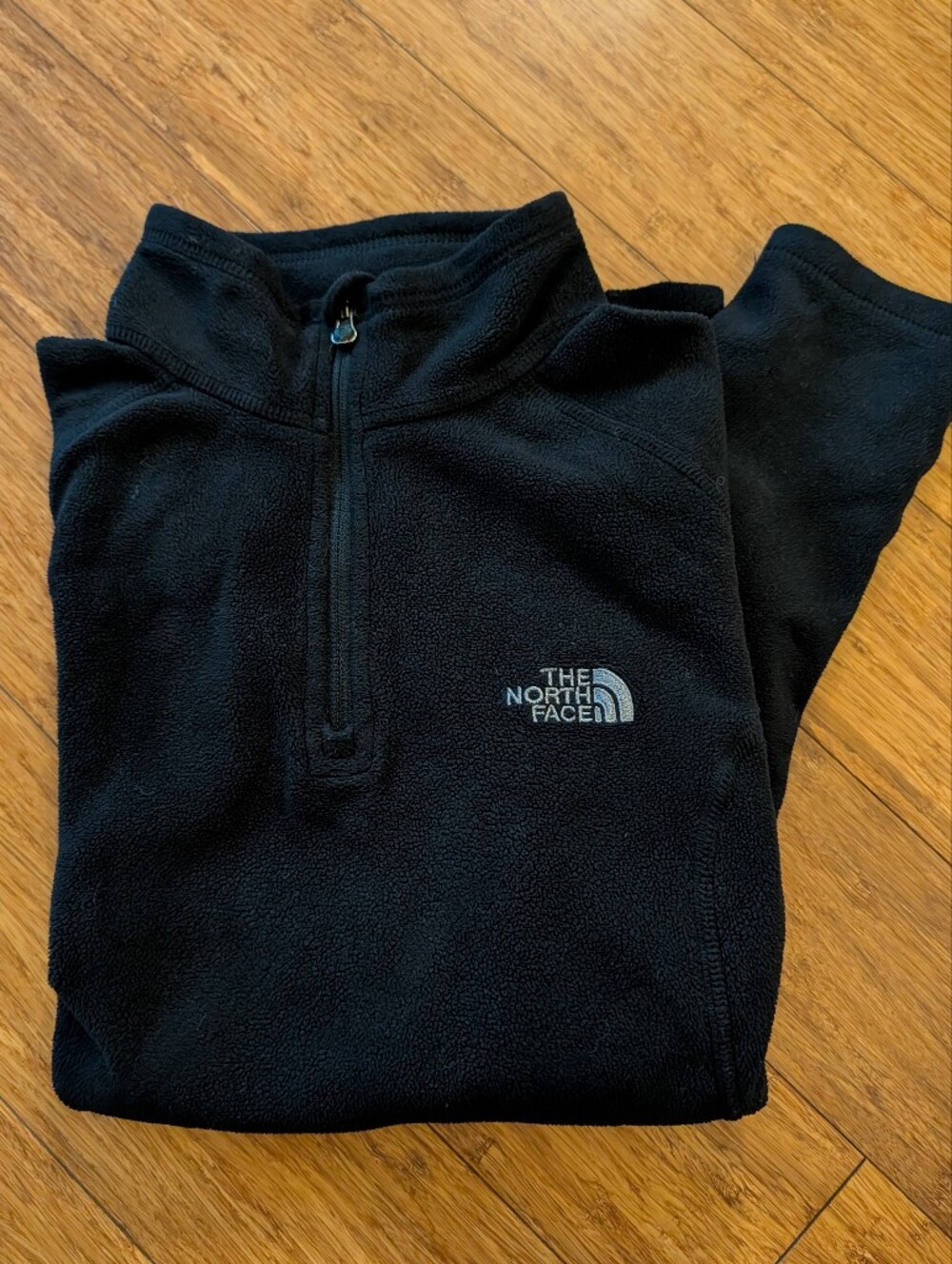 The North Face Black Half-Zip Fleece Pullover